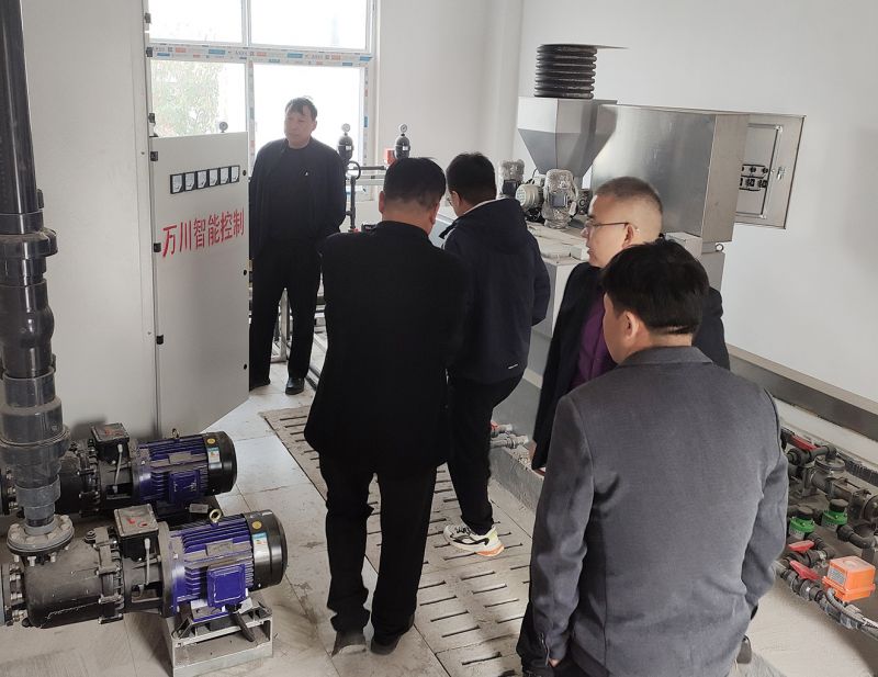 熱烈歡迎寧陵縣汙水處理廠領導親臨考察 